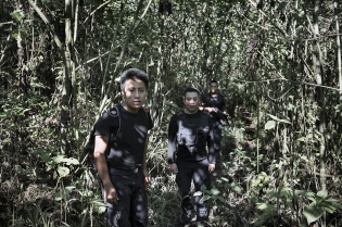  The eco police in the jungle of Lacanjá Chansayab.